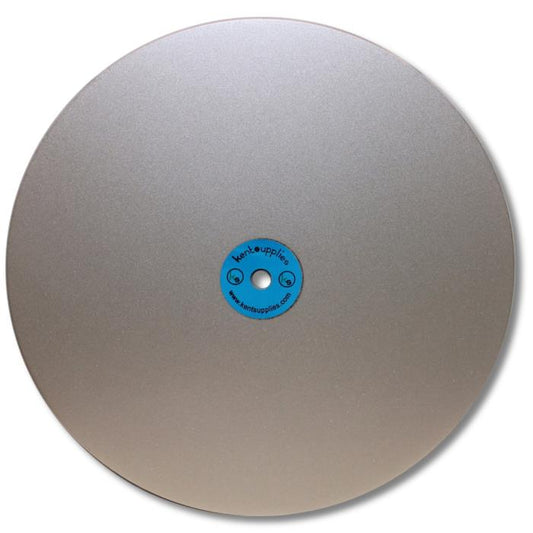 KENT 12 inch Quality Electroplated Diamond coated Flat Lap Disk wheel