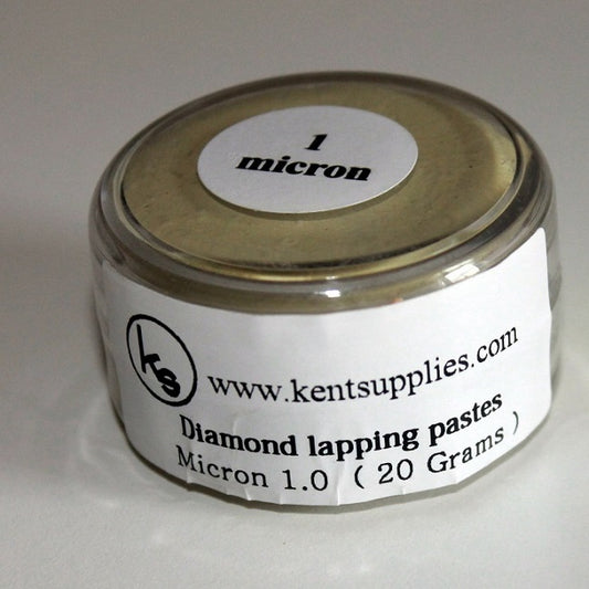 KENT Grit 1.0 micron Diamond Polishing Paste Lapping Compound in 20gr Container