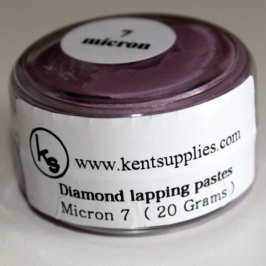 KENT Grit 7.0 microns Diamond Polishing PasteLapping Compound in 20gr Container