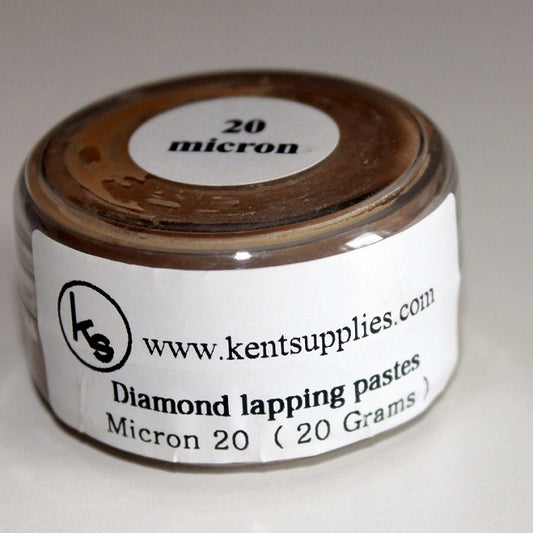 KENT Grit 20 microns Diamond Polishing Paste Lapping Compound in 20gr Container
