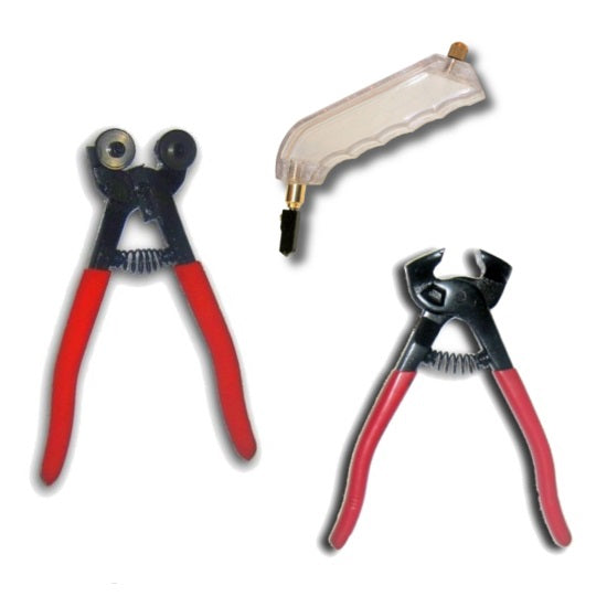 Glass Mosaic Cutter 8 Inch Heavy Duty Mosaic Tool Glass Cutting Nipper  Wheeled Cutter Pliers Tool for Ceramic Tile