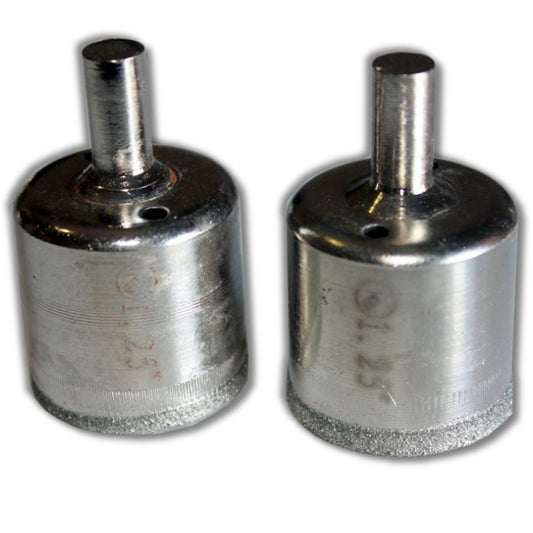 2 pieces 1-1/4" inch Kent Diamond Coated Core Drill Bits Hole Saws
