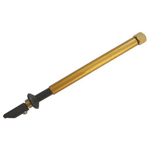 Glass Cutter, Brass Handle with rubber collar
