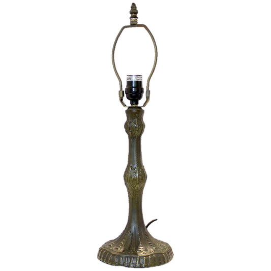 LMP-13-308B-1,Pompeii Style 19" Metal Base Lamp With Wiring,Switch,Shade Support