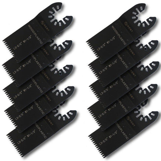 10 KENT 1 - 3/8" Japan Teeth Quick Fit HCS Oscillating Blades For Most Multi - Tools - Kent Supplies10 KENT 1 - 3/8" Japan Teeth Quick Fit HCS Oscillating Blades For Most Multi - ToolsQFD - 971