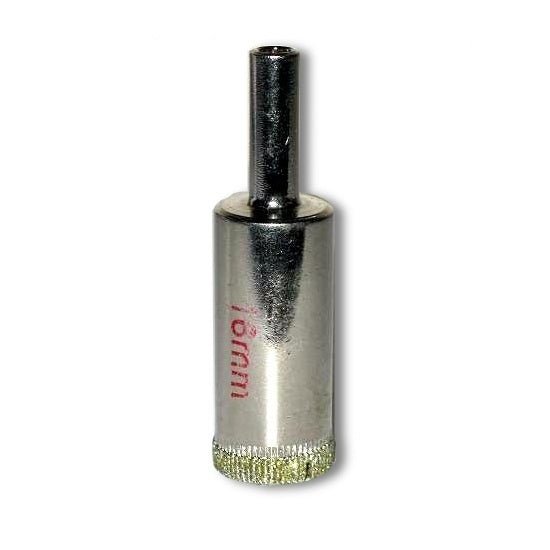 16mm Diameter Diamond Coated Core Drill Bit Hole Saw - Kent Supplies16mm Diameter Diamond Coated Core Drill Bit Hole SawGLS - 321