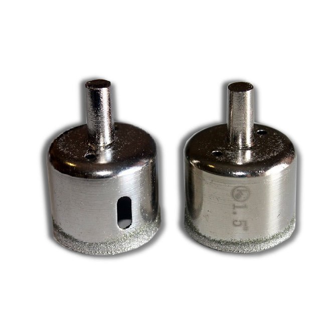 2 pieces 1 - 1/2" inch Kent Diamond Coated Core Drill Bits Hole Saws - Kent Supplies2 pieces 1 - 1/2" inch Kent Diamond Coated Core Drill Bits Hole SawsGLS - 284