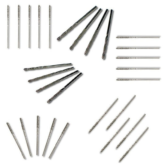 28 Metric Mixed Grits, Sizes Diamond Coated Twist Drills For Glass, Metal, Stone - Kent Supplies28 Metric Mixed Grits, Sizes Diamond Coated Twist Drills For Glass, Metal, StoneGLS - 908