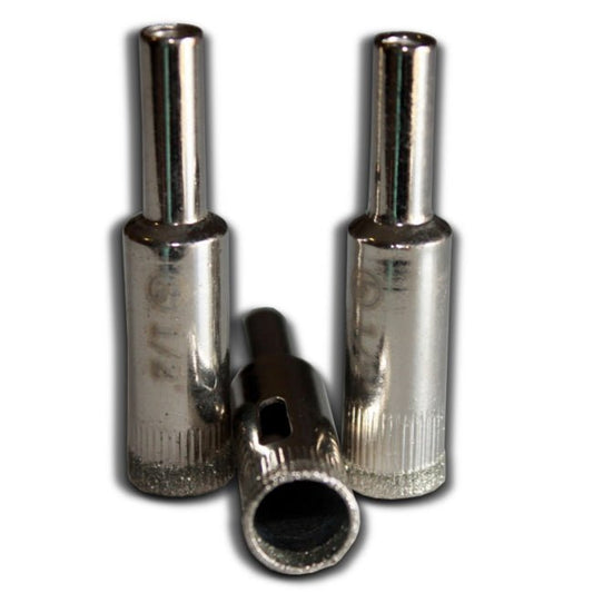 3 pieces 1/2" inch Kent Diamond Coated Core Drill Bits Hole Saw - Kent Supplies3 pieces 1/2" inch Kent Diamond Coated Core Drill Bits Hole SawGLS - 234