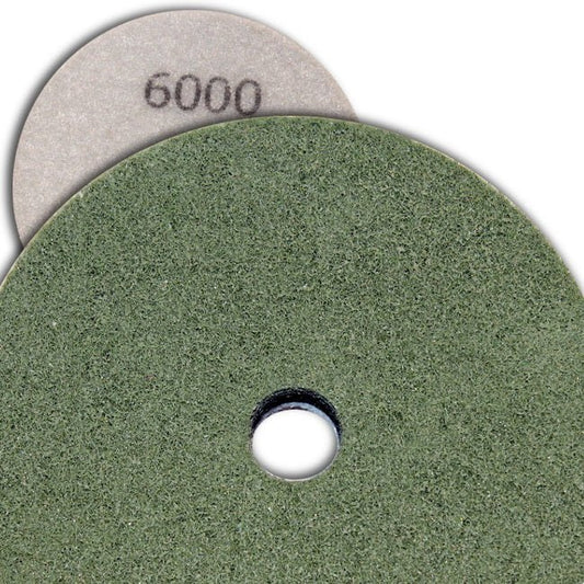 4 inch Kent Grit 6000 Diamond Sponge Fiber Pad for Marble Floors - Kent Supplies4 inch Kent Grit 6000 Diamond Sponge Fiber Pad for Marble FloorsDGW - 543