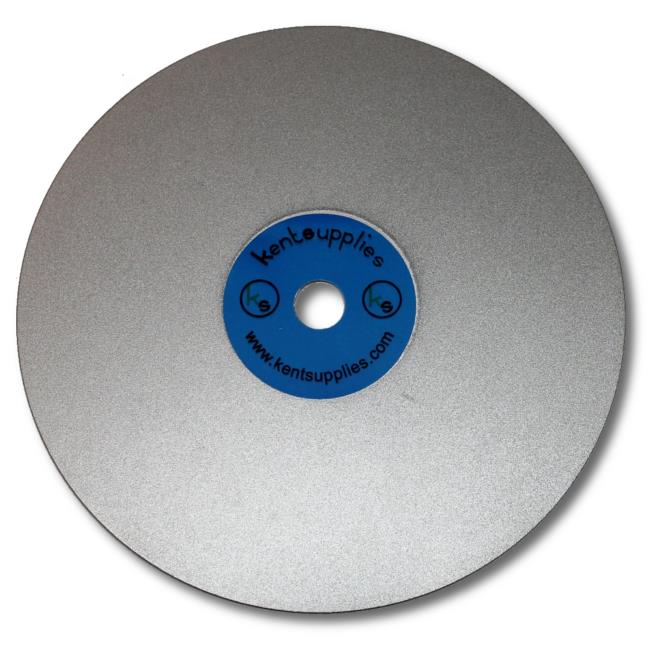 6 inch Quality Electroplated Diamond coated Flat Lap Disk wheel - Kent Supplies6 inch Quality Electroplated Diamond coated Flat Lap Disk wheel