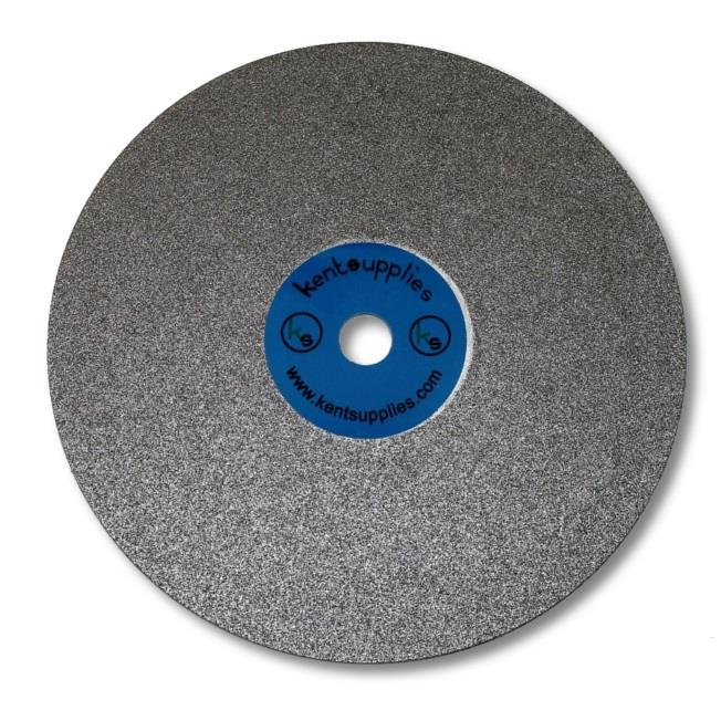 6 inch Quality Electroplated Diamond coated Flat Lap Disk wheel - Kent Supplies6 inch Quality Electroplated Diamond coated Flat Lap Disk wheel