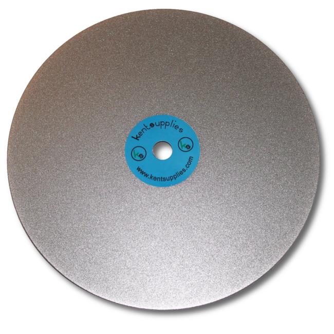 8 inch Quality Electroplated Diamond coated Flat Lap Disk wheel - Kent Supplies8 inch Quality Electroplated Diamond coated Flat Lap Disk wheel