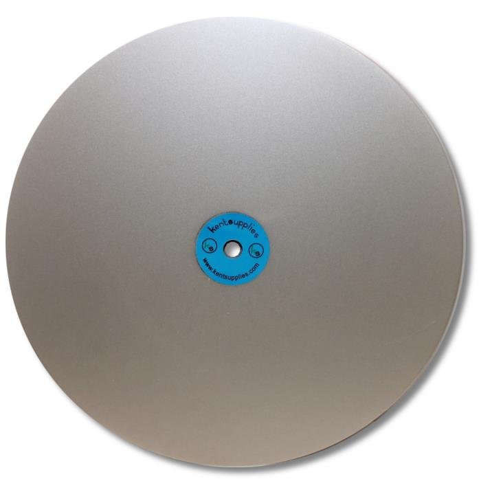 KENT 12 inch Quality Electroplated Diamond coated Flat Lap Disk wheel - Kent SuppliesKENT 12 inch Quality Electroplated Diamond coated Flat Lap Disk wheel