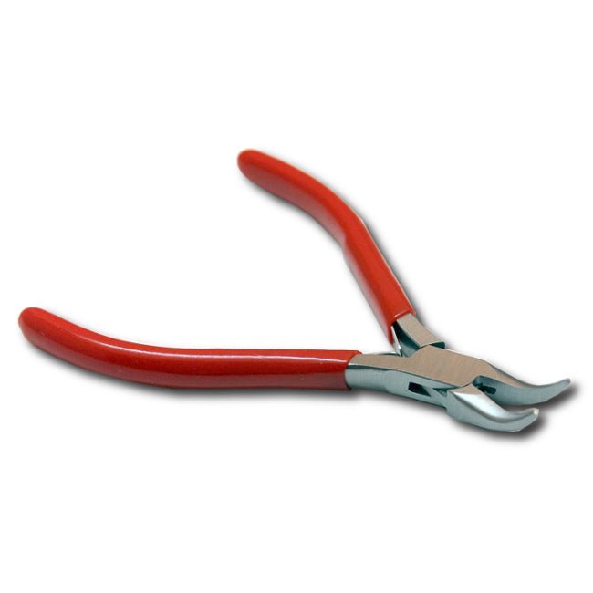 Kent 4.5" Chain Bent Nose Pliers With Smooth Jaws And Leaf Spring, For Beading - Kent SuppliesKent 4.5" Chain Bent Nose Pliers With Smooth Jaws And Leaf Spring, For BeadingBIJ - 703