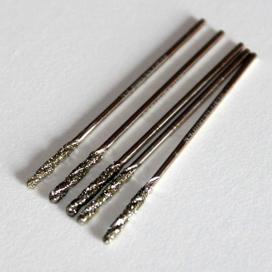 KENT 5pcs Set 1 mm Diam. GRIT 100 Diamond Coated M2 Twist Drill Bits For GLASS - Kent SuppliesKENT 5pcs Set 1 mm Diam. GRIT 100 Diamond Coated M2 Twist Drill Bits For GLASSGLS - 900