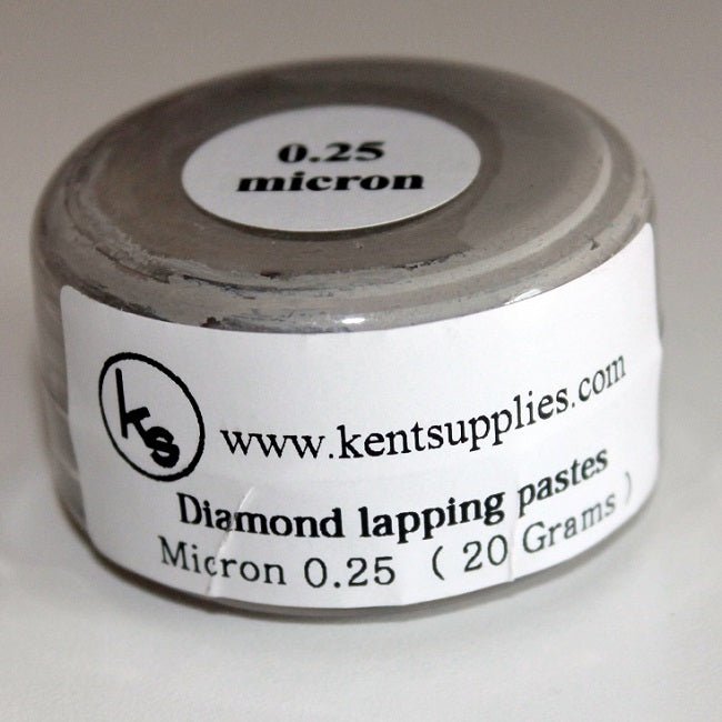 KENT Grit 0.25 micron Diamond Polishing Paste Lapping Compound in 20gr Container - Kent SuppliesKENT Grit 0.25 micron Diamond Polishing Paste Lapping Compound in 20gr ContainerBIJ - 660