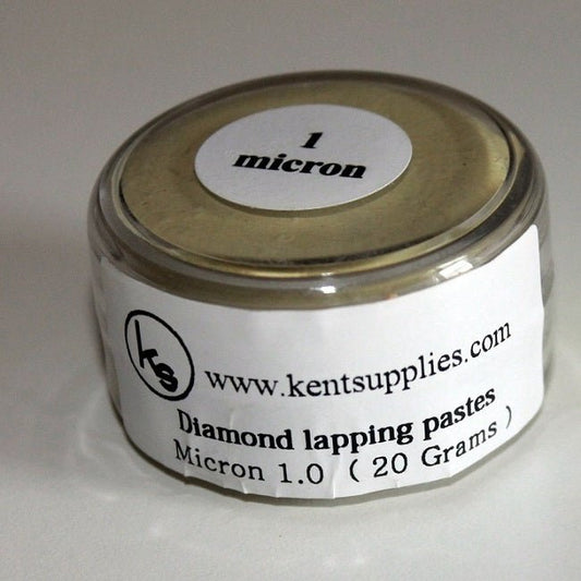 KENT Grit 1.0 micron Diamond Polishing Paste Lapping Compound in 20gr Container - Kent SuppliesKENT Grit 1.0 micron Diamond Polishing Paste Lapping Compound in 20gr ContainerBIJ - 662