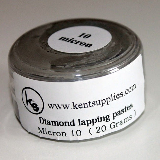 KENT Grit 10 microns Diamond Polishing Paste Lapping Compound in 20gr Container - Kent SuppliesKENT Grit 10 microns Diamond Polishing Paste Lapping Compound in 20gr ContainerBIJ - 668