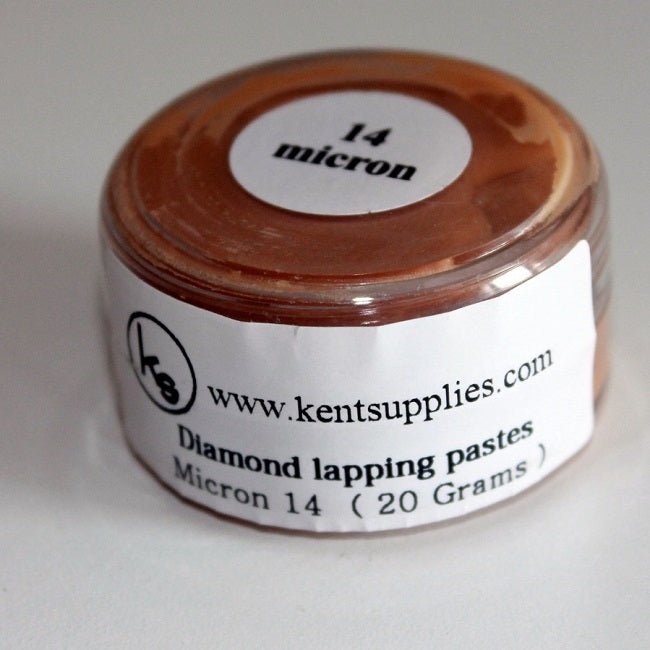 KENT Grit 14 microns Diamond Polishing Paste Lapping Compound in 20gr Container - Kent SuppliesKENT Grit 14 microns Diamond Polishing Paste Lapping Compound in 20gr ContainerBIJ - 669