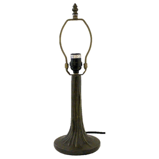 LMP - 10 - 302LC Tree Trunk Design 10" Metal Lamp Base With Cord and Shade Support - Kent SuppliesLMP - 10 - 302LC Tree Trunk Design 10" Metal Lamp Base With Cord and Shade SupportLMP - 10 - 302LC