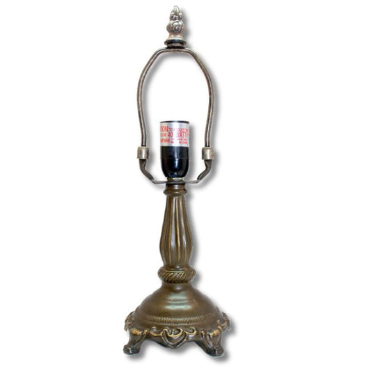 LMP - 6 - 615, Art Deco 5.5" Metal Base Lamp With Wiring, Switch, Shade Support - Kent SuppliesLMP - 6 - 615, Art Deco 5.5" Metal Base Lamp With Wiring, Switch, Shade SupportLMP - 6 - 615