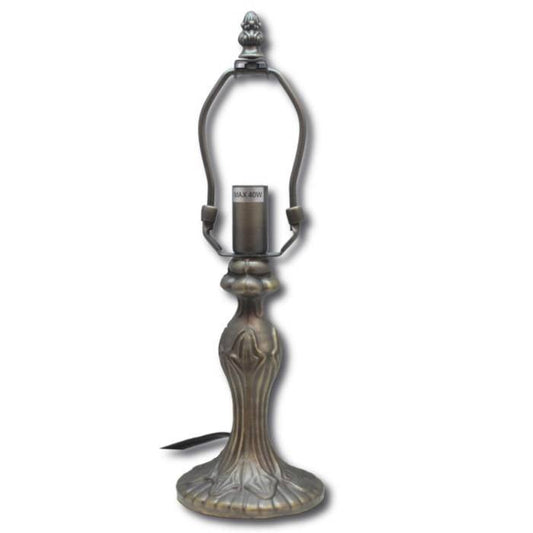 LMP - 7 - 311S, 7" Art Nouveau Metal Base Lamp With Wiring, Switch, Shade Support - Kent SuppliesLMP - 7 - 311S, 7" Art Nouveau Metal Base Lamp With Wiring, Switch, Shade SupportLMP - 7 - 311S