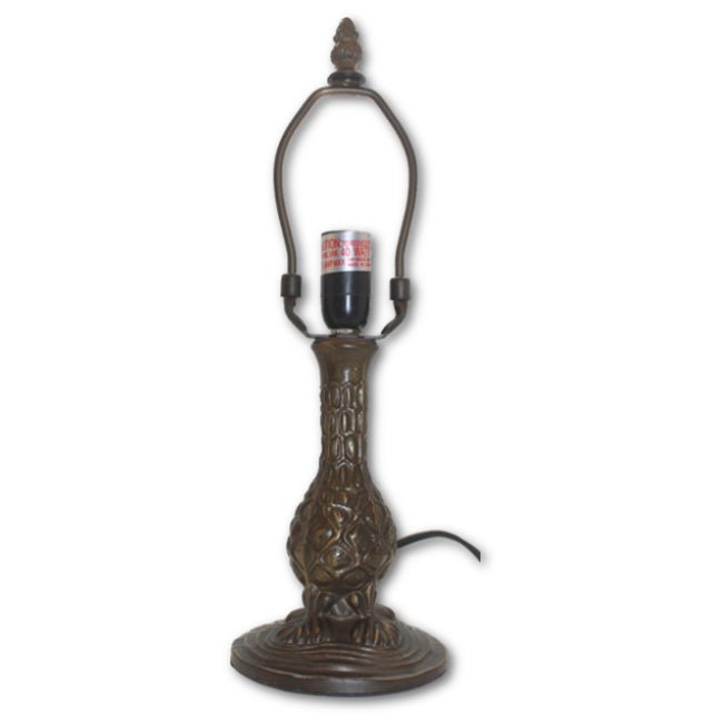 LMP - 7 - 383, Art Nouveau 6.5" Metal Base Lamp With Wiring, Switch, Shade Support - Kent SuppliesLMP - 7 - 383, Art Nouveau 6.5" Metal Base Lamp With Wiring, Switch, Shade SupportLMP - 7 - 383