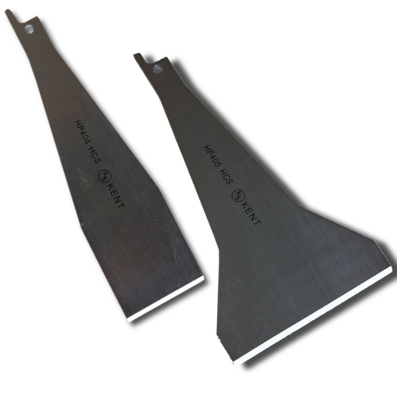 Set of 2 Assorted KENT SCRAPERS Attachment Blades for Reciprocating Saw - Kent SuppliesSet of 2 Assorted KENT SCRAPERS Attachment Blades for Reciprocating SawREC - 473