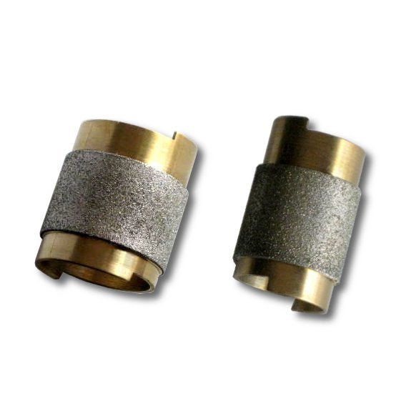 Set of 2 Standard SLIP ON Diamond Coated Grinder Copper Bits - Kent SuppliesSet of 2 Standard SLIP ON Diamond Coated Grinder Copper BitsGLS - 303