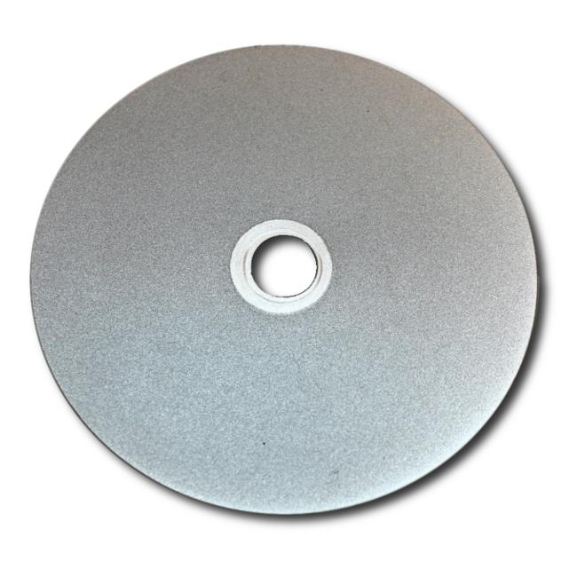 Roue à disque plat recouverte de diamant galvanisé de qualité de 6 pouces
