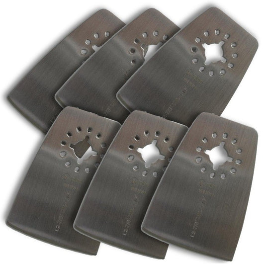 6 Cuchilla raspadora flexible de acero inoxidable KENT, para pintura, lechada y calafateo