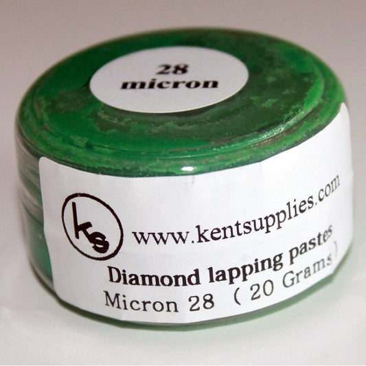 KENT Grit 28 microns Pâte à polir diamantée Composé de rodage dans un récipient de 20 g
