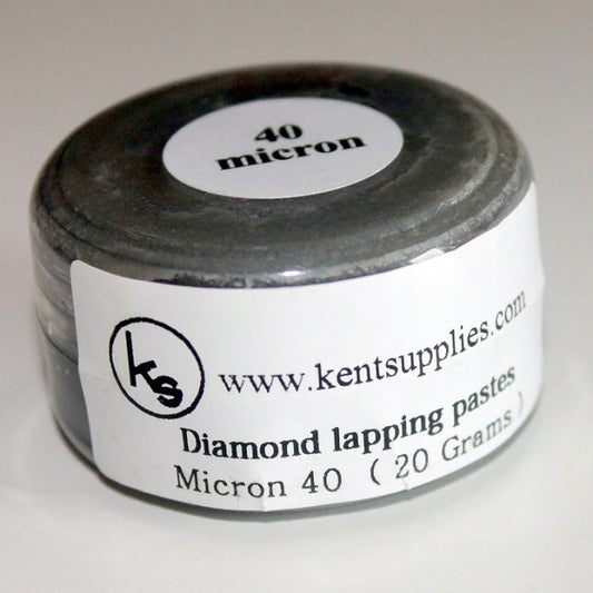 KENT Grit 40 microns Diamond Polishing Paste Lapping Compound in 20gr Container