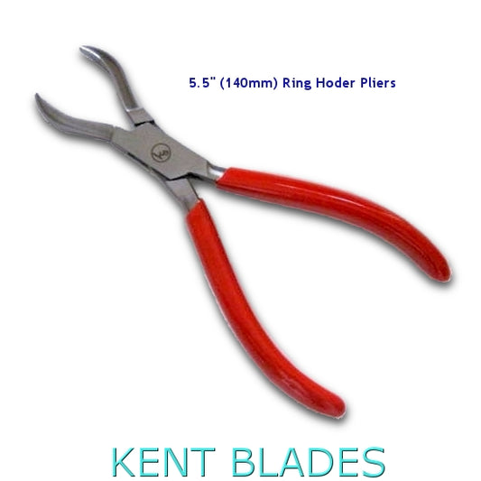 KENT 5.50" (140mm) Ring Holding Pliers with PVC Coated Handles