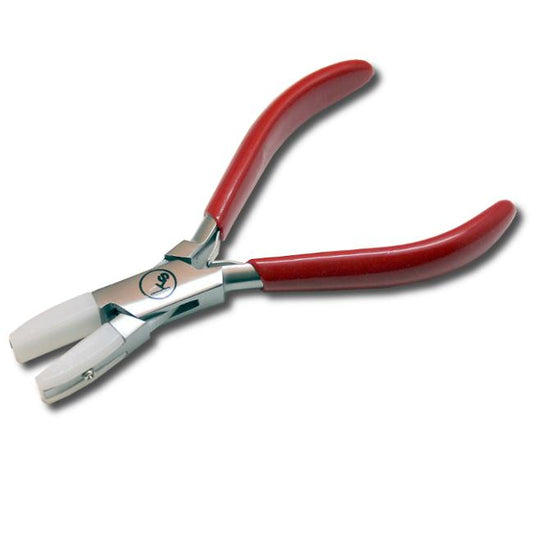 5.5 inch Double Nylon Covered Flat Jaw Pliers With 10mm (3/8") Wide Plastic Jaws